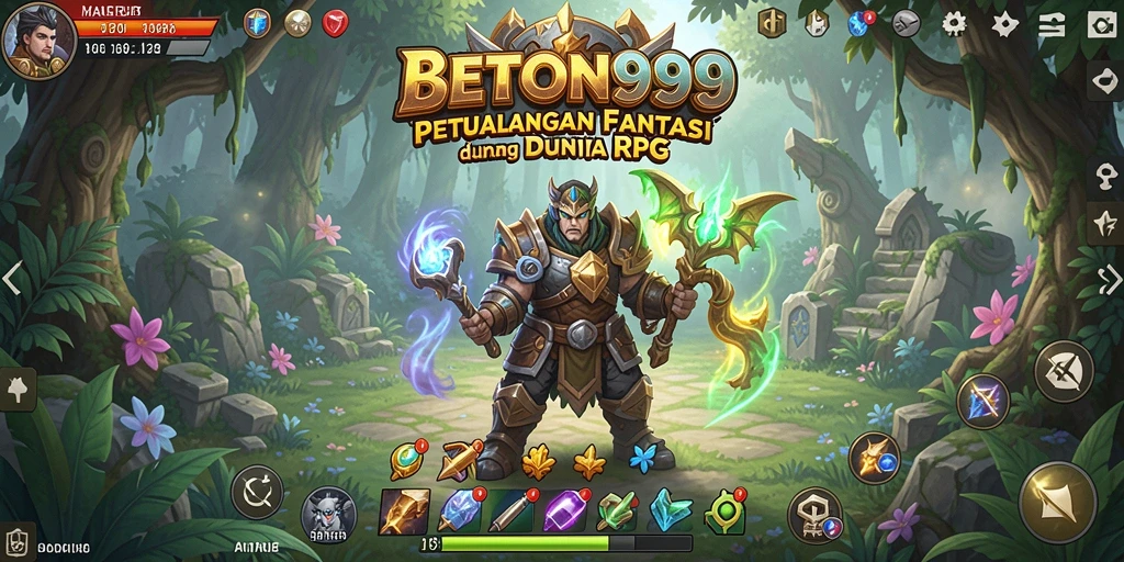 Gambaran permainan BETON999 yang menarik dengan banyak karakter dan tantangan.