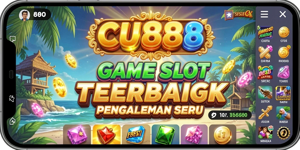 Tampilan menarik dari gameplay CU888 yang seru dan mendebarkan.