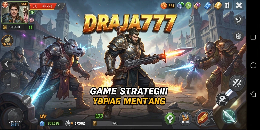 Tampilan menarik dari gameplay strategi DRAJA777 yang memukau.