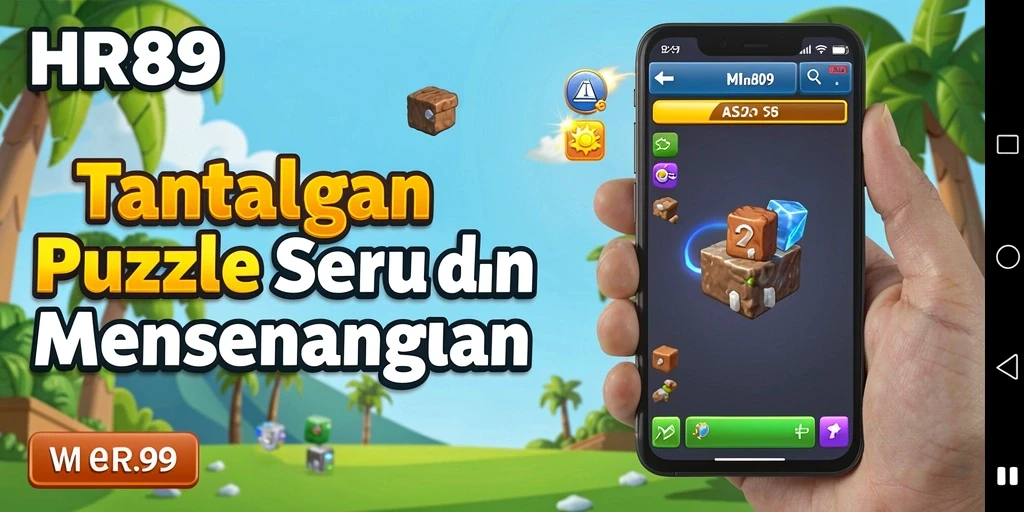 Tampilan screenshot HR89 yang menampilkan gameplay puzzle yang menarik.