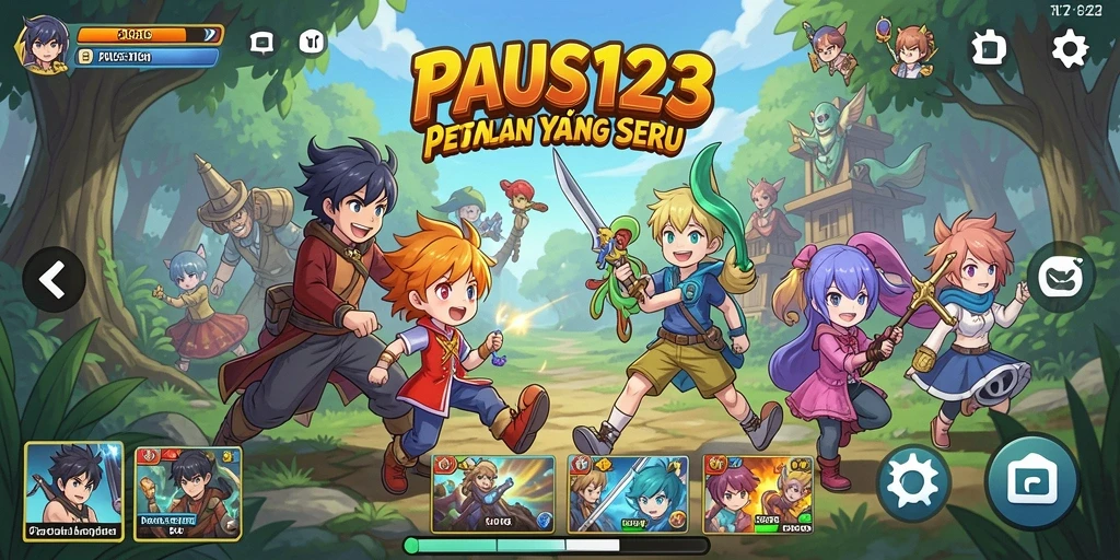 Tampilan gameplay PAUS123 yang memukau dan penuh aksi.