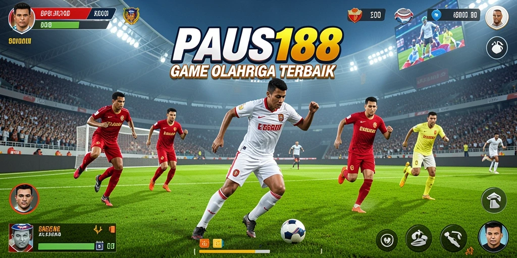 Tampilan gameplay seru yang menggambarkan aksi olahraga dalam PAUS188.