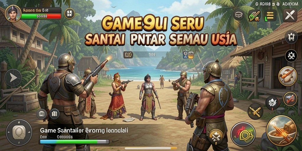 Screenshot RDI88 menampilkan gameplay yang menyenangkan dan penuh warna.
