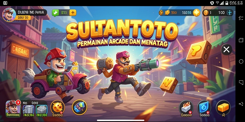 Tampilan gameplay SULTANTOTO yang seru dan penuh aksi.