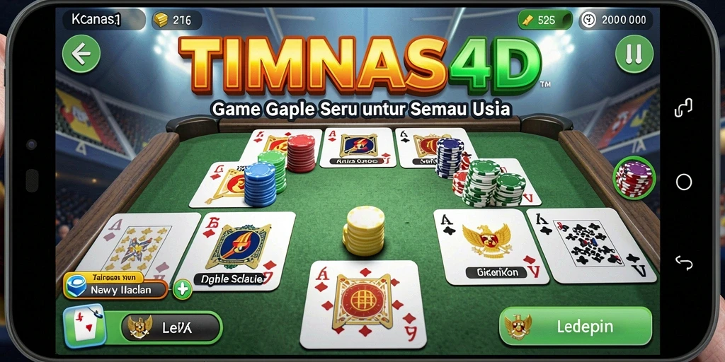 Tampilan gameplay TIMNAS4D yang seru dan interaktif.