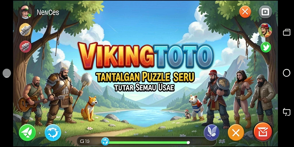 Tampilan menakjubkan dari gameplay VIKINGTOTO yang seru dan penuh tantangan.