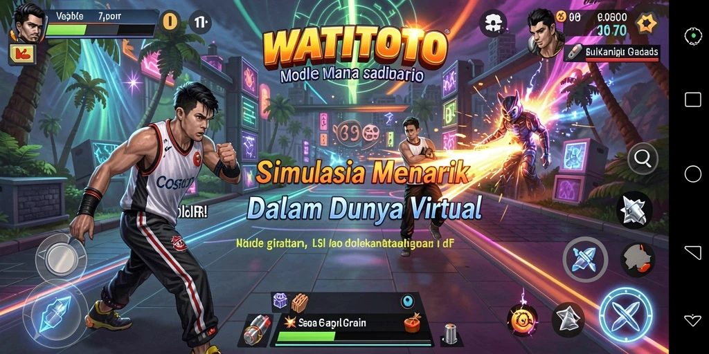 Tampilan gameplay WATITOTO yang menarik dan interaktif.